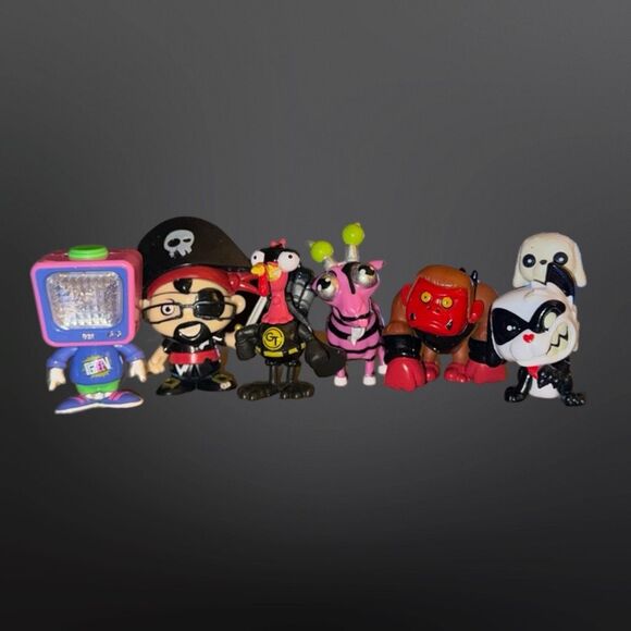 FGTeeV Gamer Figures Demon Freek Ollreo Gurkey 2” Figures B21 - Picture 5 of 5